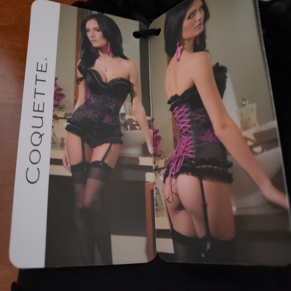Black corset top